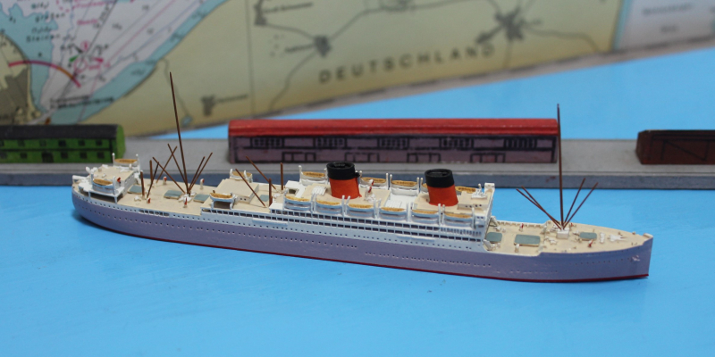 Passagierschiff "Carnarvon Castle" Union Castle Line Decksbemalung  (1 St.) GB 1926  Albatros AL 177N